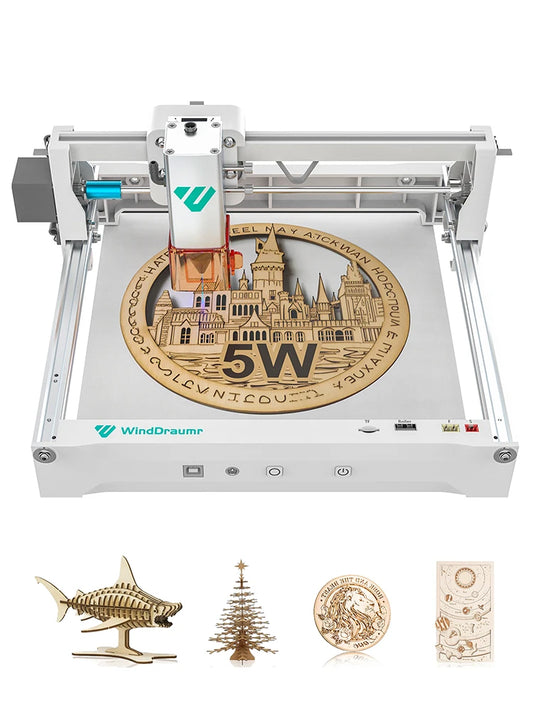 WindDraumr P1 Pro 5W Laser Engraver Portable CNC Machine